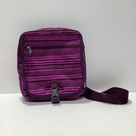 Eddie Bauer Purple Crossbody Bag - Picture 1 of 6